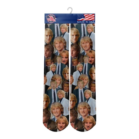Owen Wilson Socks - Picture 1 of 1